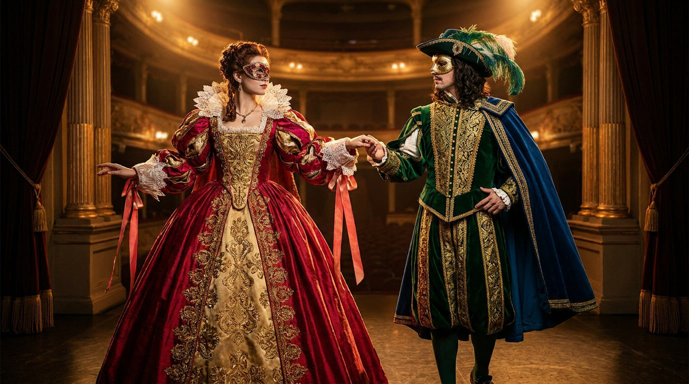 L&rsquo;art des costumes à l&rsquo;opéra au XVIIe siècle
